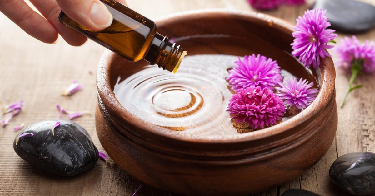 aceites y polvos para el masaje